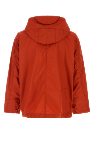 Orange polyester blend jacket NANAMICA (S25FA012E)