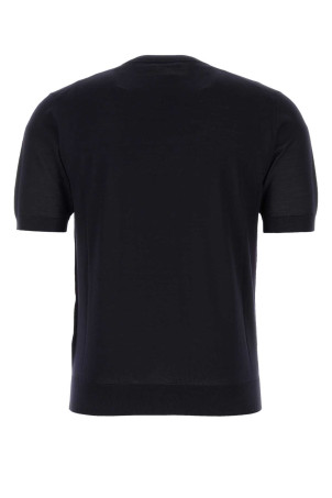 Midnight blue wool t-shirt Blue PRADA (UMB266S2121ZLE) Midnight blue wool t-shirt Blue PRADA (UMB266S2121ZLE)