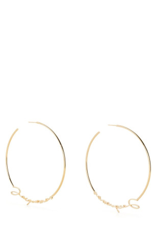 'Les Creoles Jacquemus' earrings Gold