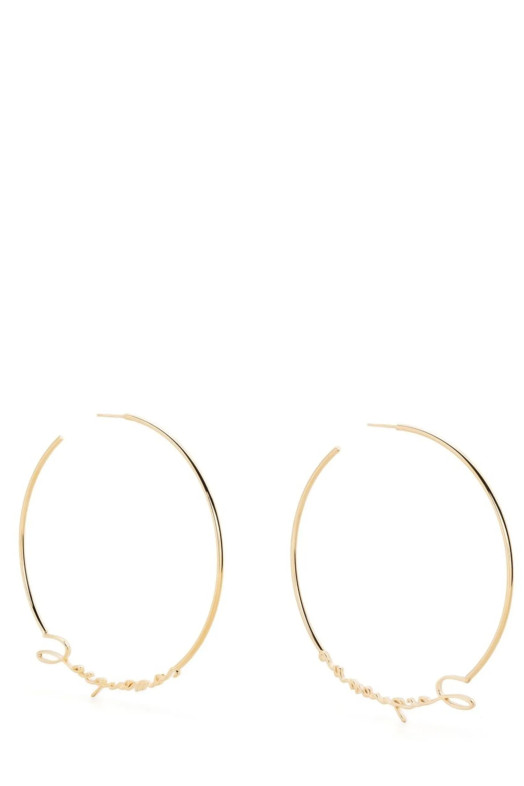'Les Creoles Jacquemus' earrings Gold