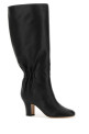 Black leather Jannette 70 boots Black SALVATORE FERRAGAMO (01K643786902)