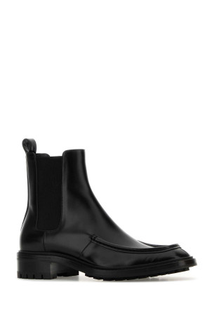 Black leather Chelsea Joe ankle boots Black SAINT LAURENT (841196AAD4X)