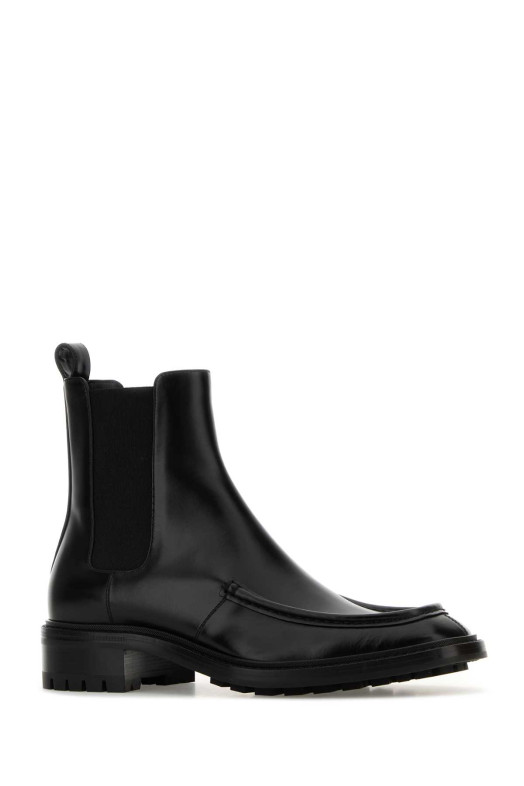 Black leather Chelsea Joe ankle boots Black SAINT LAURENT (841196AAD4X)