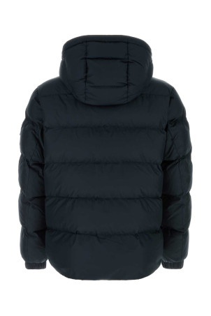 Синє поліестерне утеплене пальто BOSS (50551599)