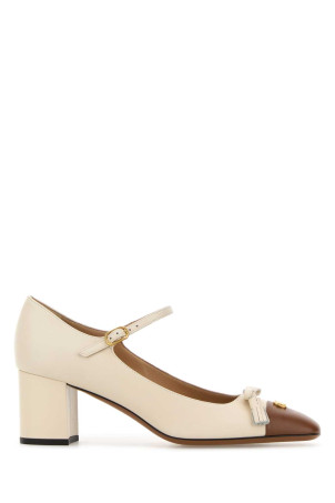 Ivory leather VLogo Signature pumps VALENTINO GARAVANI (7W0S0NE1DDT)