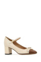 Ivory leather VLogo Signature pumps VALENTINO GARAVANI (7W0S0NE1DDT)