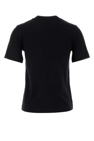 Black cotton t-shirt Black BURBERRY (8111946)
