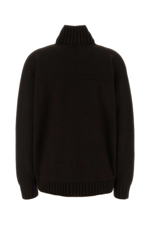 Brown wool blend oversize sweater GUCCI (828685XKEVK)