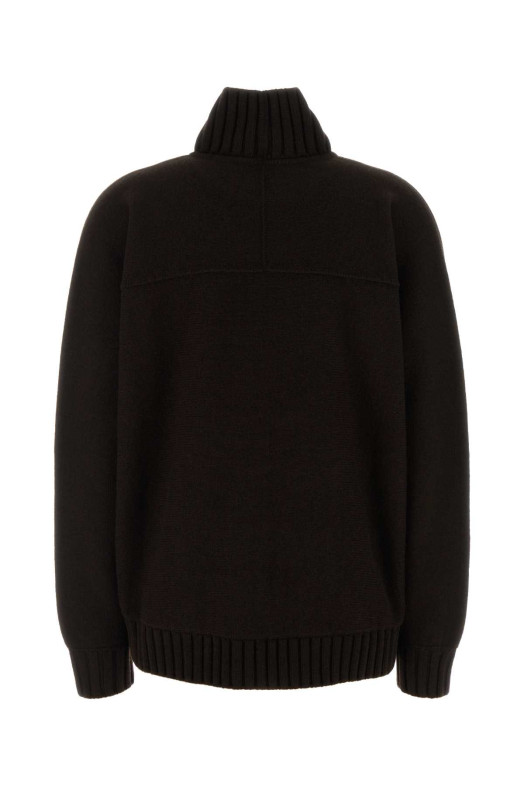 Brown wool blend oversize sweater GUCCI (828685XKEVK)