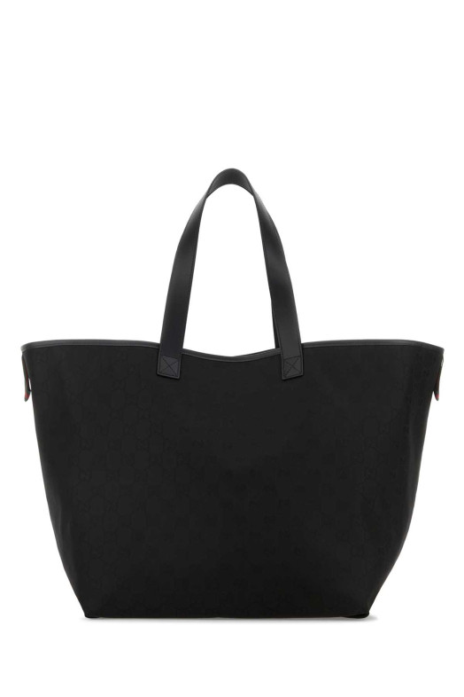 Black fabric shopping bag GUCCI (835567FAERK)