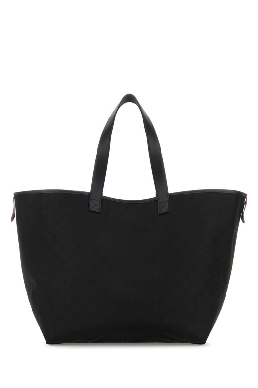 Black fabric shopping bag GUCCI (835567FAERK)