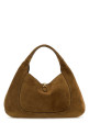 Camel suede maxi Gucci Softbit shoulder bag GUCCI (837466AAFLB)