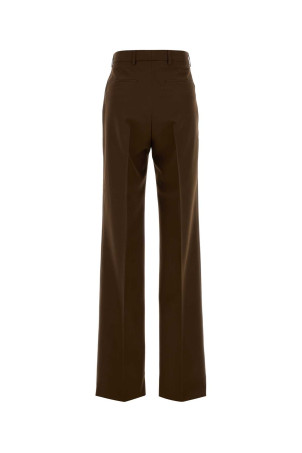 Brown panama palazzo pant GUCCI (845357ZAFKB)