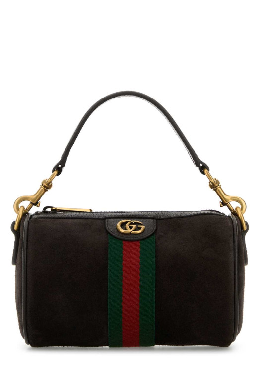 Dark brown suede mini Ophidia handbag GUCCI (846869AAE1D)