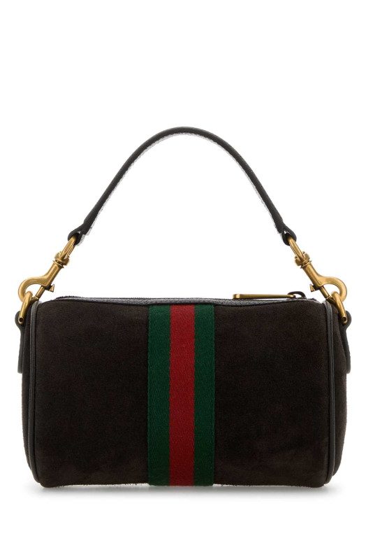 Dark brown suede mini Ophidia handbag GUCCI (846869AAE1D)