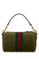 Olive green suede mini Ophidia handbag GUCCI (846869AAE1D)