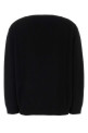 Черный свитер оверсайз из шерстяной смеси Черный GUCCI (848255XKE91)