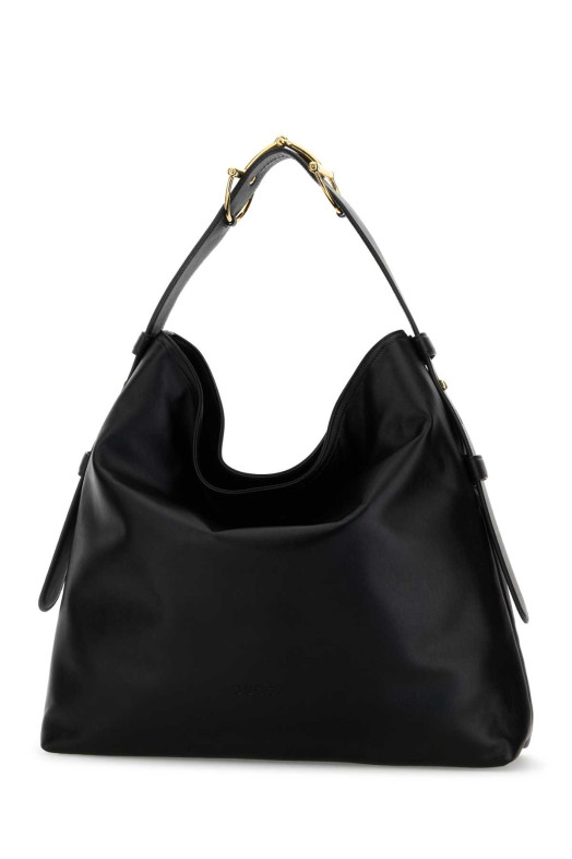 Black  leather large Gucci Beatrix shopping ba Black GUCCI (850546AAFK4)