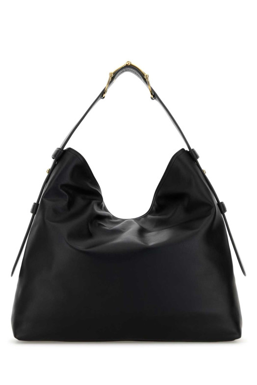 Black  leather large Gucci Beatrix shopping ba Black GUCCI (850546AAFK4)