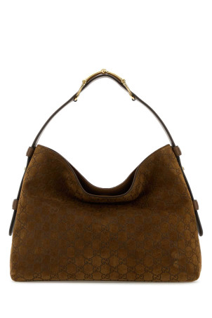 Camel suede medium Gucci Beatrix shopping bag GUCCI (850926AAFOJ)