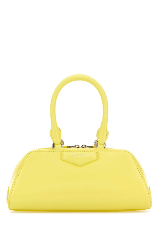 Yellow leather mini Antigona East-West handbag GIVENCHY (BB5146B2B2)