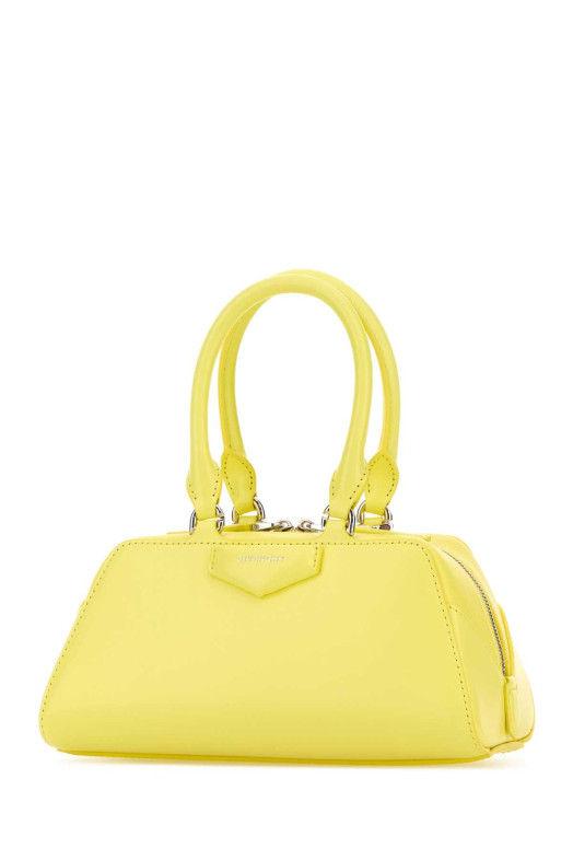 Yellow leather mini Antigona East-West handbag GIVENCHY (BB5146B2B2)