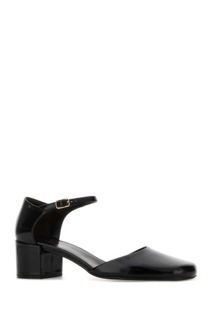 Black leather Penelope pumps Black THE ROW (F1673L604)