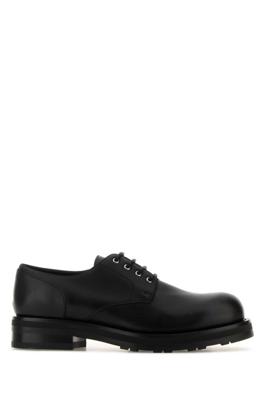 Black leather lace-up shoes Black THE ROW (F1711L609)
