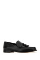 Black leather Novus loafers Black THE ROW (F2113L58)
