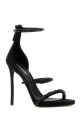 Black satin sandals DSQUARED (HSW027700103941)