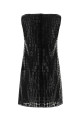 Black silk Uptown mini dress DSQUARED (S72CV0696S53639)