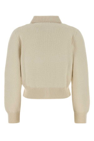 Ivory wool cardigan A.P.C. (WVBDNF22315)