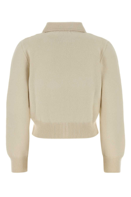 Ivory wool cardigan A.P.C. (WVBDNF22315)