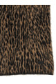 Шарф из мохера Коричневый SAINT LAURENT 8414353YQ319760
