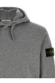 Logo badge hoodie Gray