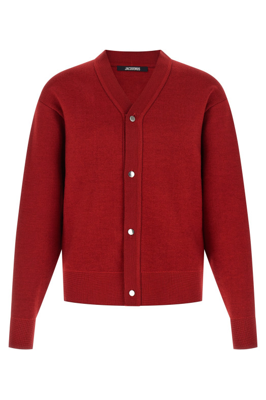 JACQUEMUS 'Le Cardigan Doppio' кардиган Red 25HCDM00292CK00185040