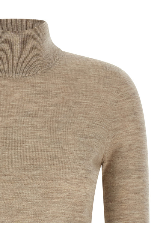 'Meana' turtleneck sweater Beige