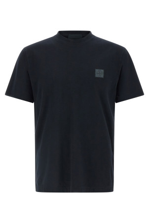 Logo patch t-shirt Black