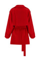 'Bouquet1234' trench coat Red