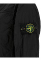 Logo badge overshirt Black