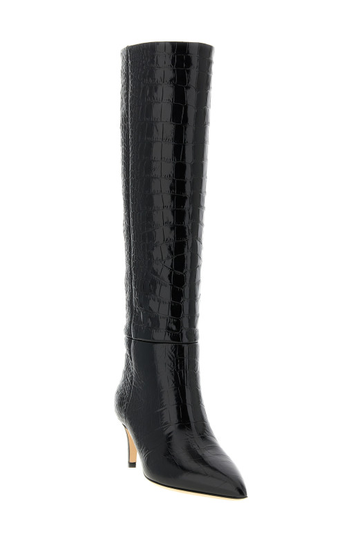 'Stiletto' boots Black