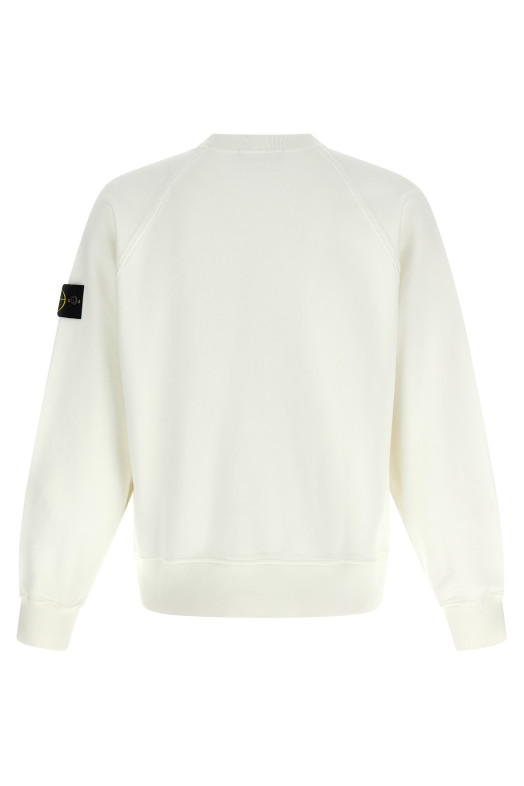 Logo badge sweatshirt White