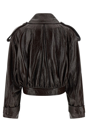 'Beta1234' trench coat Brown