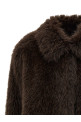 Шуба из искусственного меха «Brenta1234» Коричневая 2525086013600005