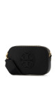 Black leather mini Miller crossbody bag TORY BURCH (171956)