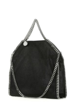 Black shaggy deer medium Falabella handbag Black STELLA McCARTNEY (234387W9132)