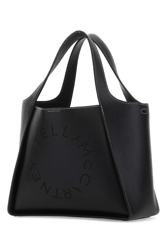 Black alter mat Stella Logo shoulder bag Black STELLA McCARTNEY (513860WP0057)
