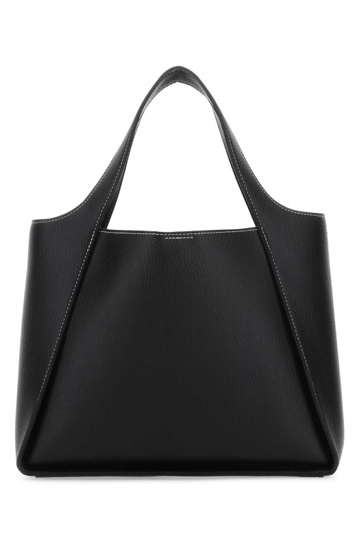 Black alter mat Stella Logo shoulder bag Black STELLA McCARTNEY (513860WP0057)