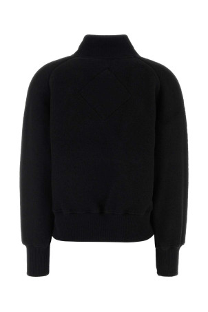 Black wool blend Sierra Fleece bomber jacket CANADA GOOSE (7224WB)