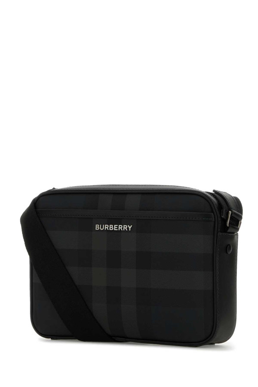 Printed canvas Muswell crossbody bag Gray BURBERRY (8068588)